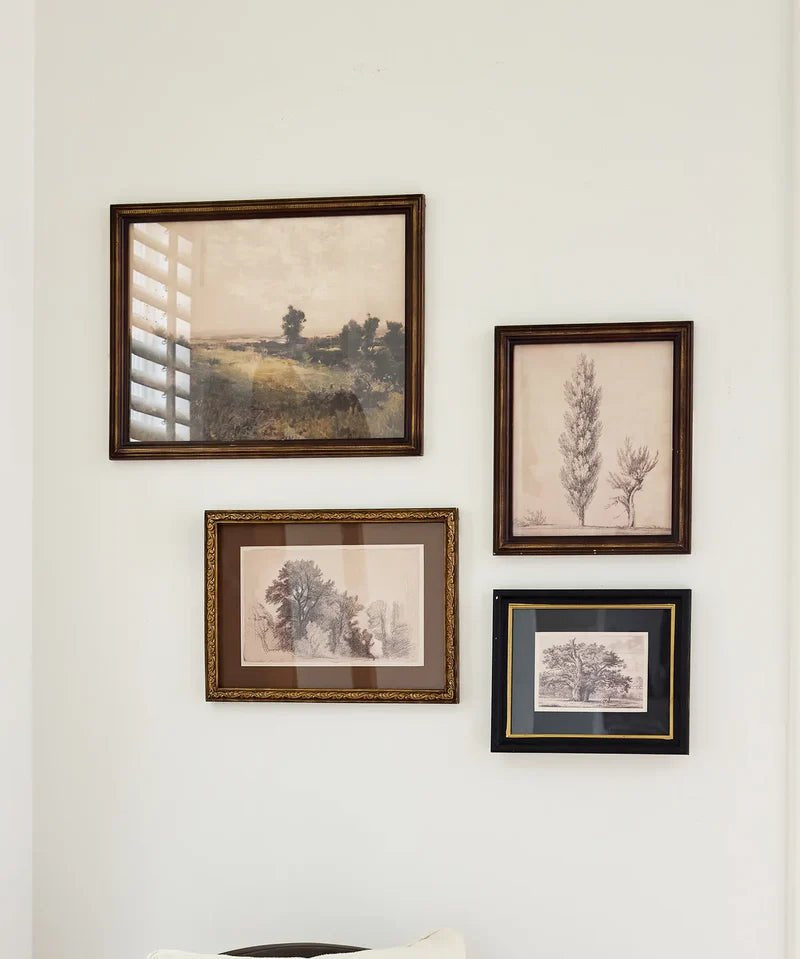 Oak Tree Pencil Wall Art - Pure Apotheca