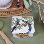 Oiseaux Citron Lidded Trinket Box - Pure Apotheca