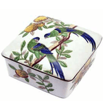 Oiseaux Citron Lidded Trinket Box - Pure Apotheca