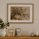 OLIVE BOUQUET FRAMED PRINT 67X50X3CM - Pure Apotheca