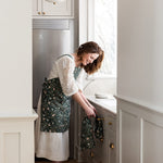 Olive Camellia Tree Linen Tea Towel - Pure Apotheca