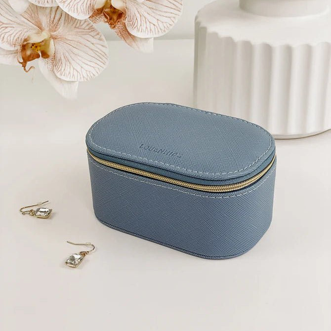 Olive Jewellery Box Cloudy Blue - Pure Apotheca