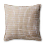 Olsen White Check Cushion 50cm - Pure Apotheca