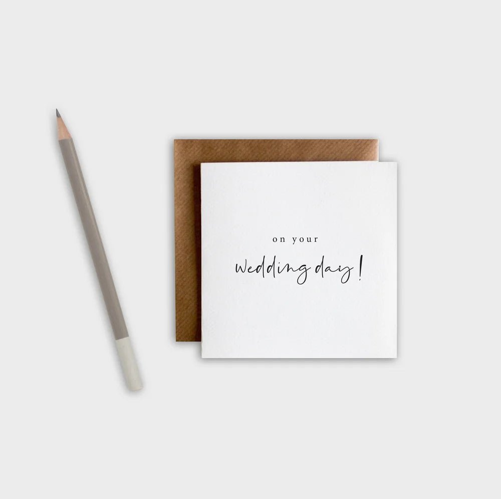 On Your Wedding Day BPM Card - Pure Apotheca