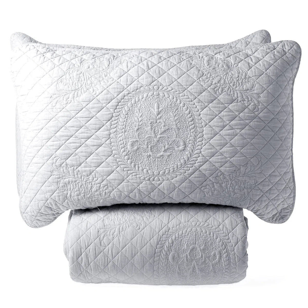 Opal White Queen Bedspread Set - Pure Apotheca