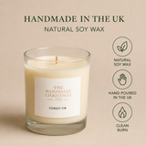 Luxury Handmade Soy Wax Christmas Candle - Forest Fir Scent