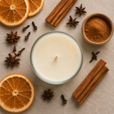 Luxury Handmade Christmas Soy Wax Candle - Enchanted Spice