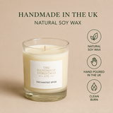 Luxury Handmade Christmas Soy Wax Candle - Enchanted Spice