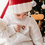 Nice List Badge Christmas Enamel Pin