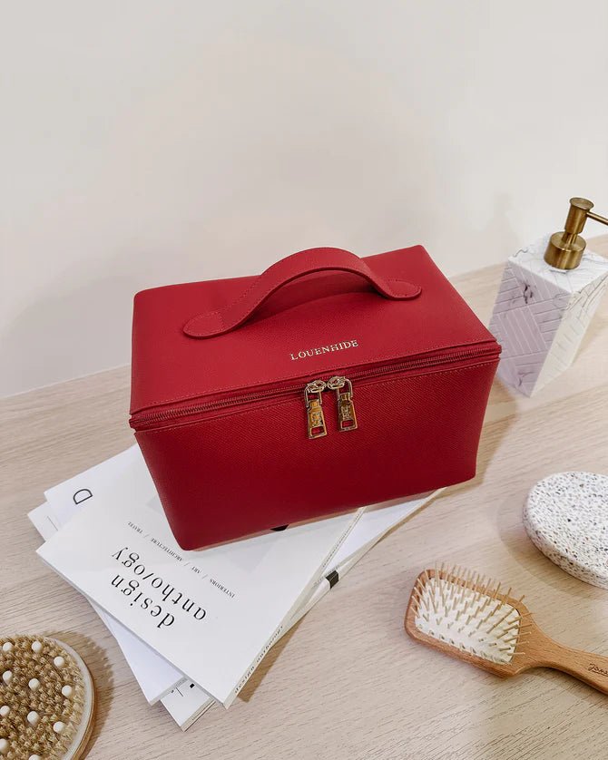 Orion Cosmetic Bag Red - Pure Apotheca