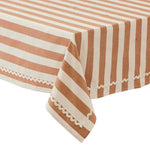 Orla Terracotta Cotton Tablecloth 150x250cm - Pure Apotheca