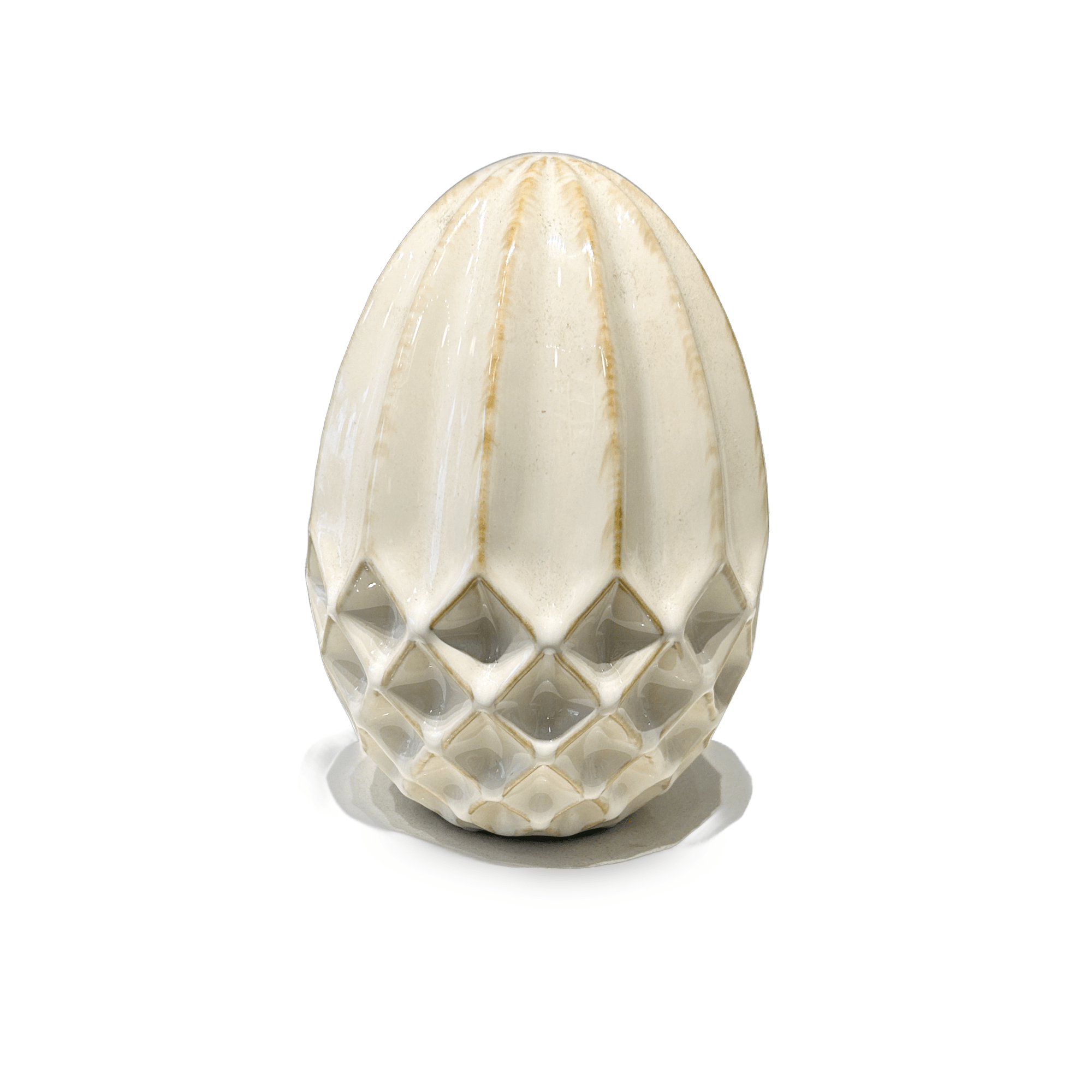 Orville Stone Sand Ribbed Egg - Pure Apotheca