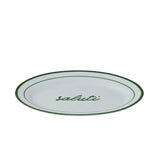 Osteria Ceramic Oval Plate 24.5x16cm - Pure Apotheca