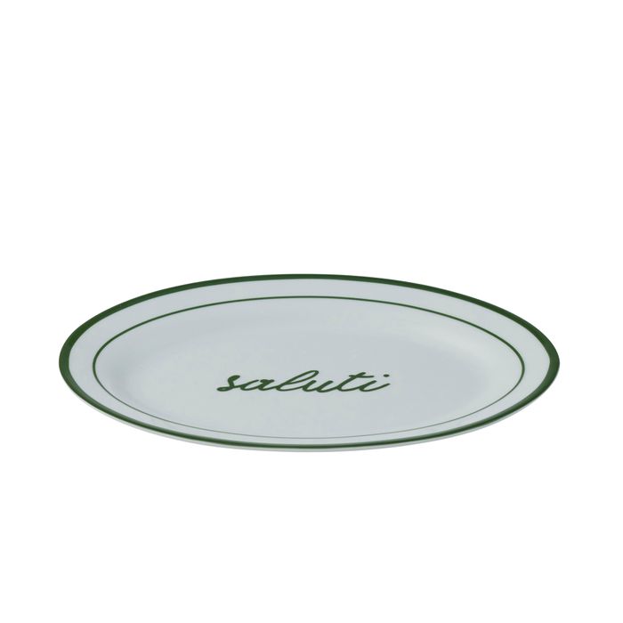 Osteria Ceramic Oval Plate 24.5x16cm - Pure Apotheca
