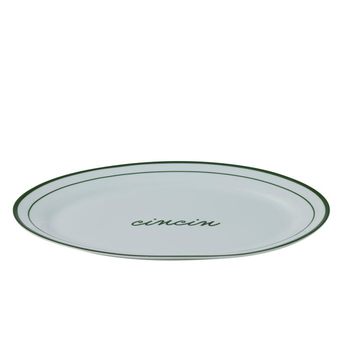 Osteria Ceramic Oval Platter 36x24cm - Pure Apotheca