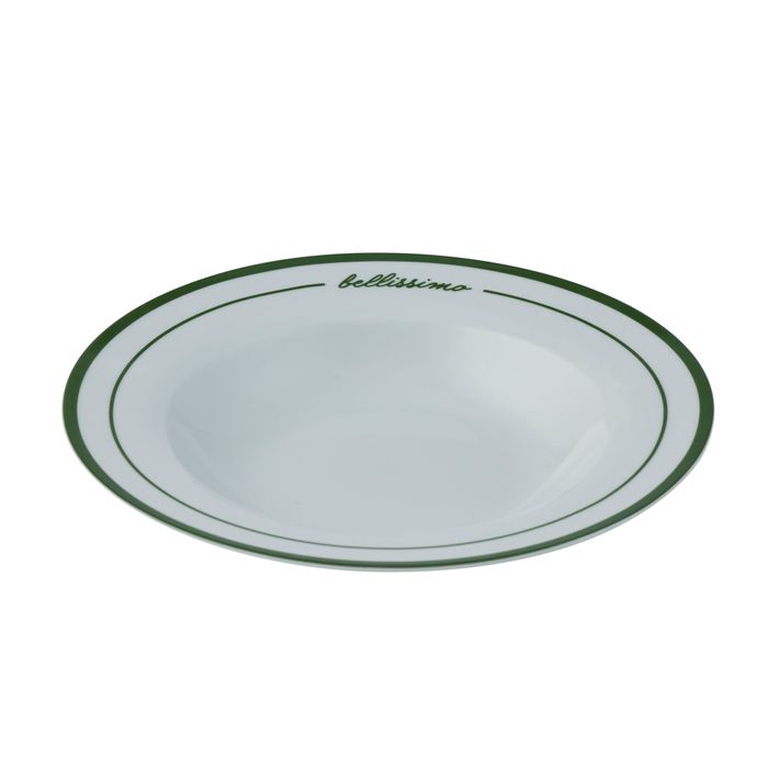 Osteria Ceramic Rimmed Bowl 23cm - Pure Apotheca