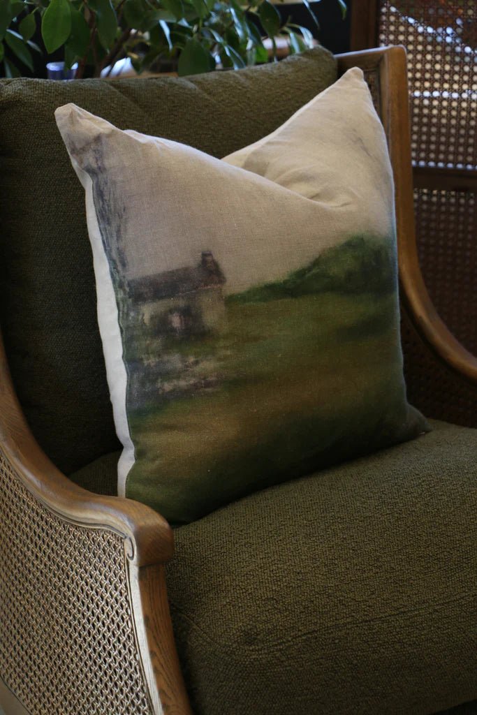 Otago Stone Cottage Cushion Cover 50x50cm - Pure Apotheca