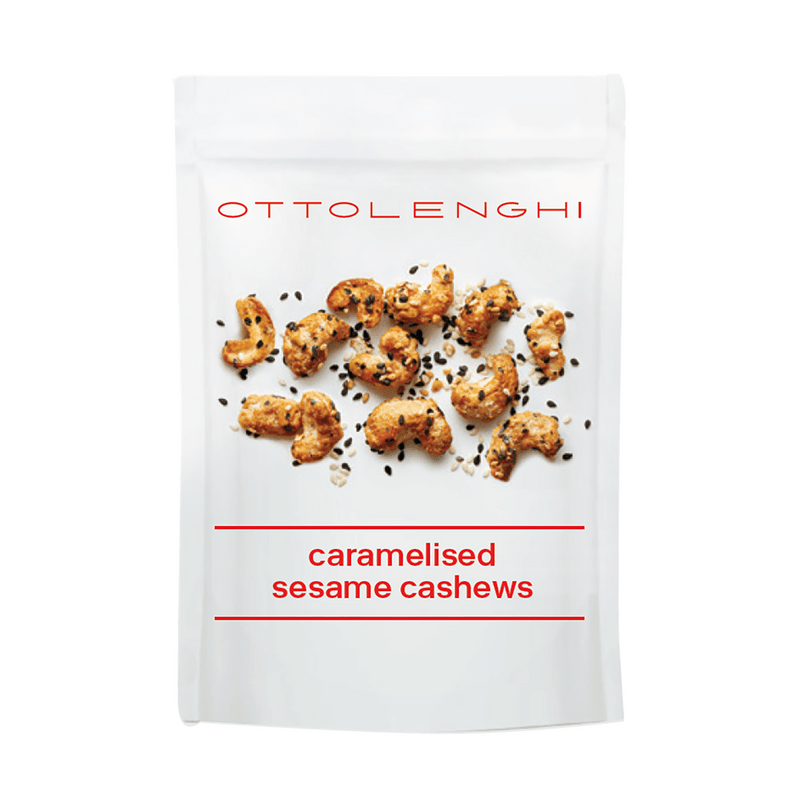 Ottolenghi Caramelised Sesame Cashews 110g - Pure Apotheca