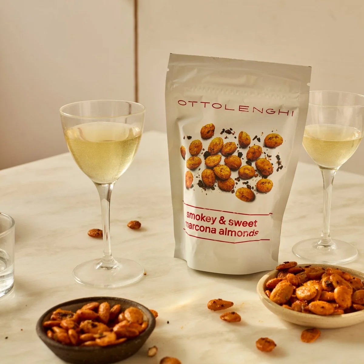 Ottolenghi Sweet & Smokey Marcona Almonds 110g - Pure Apotheca