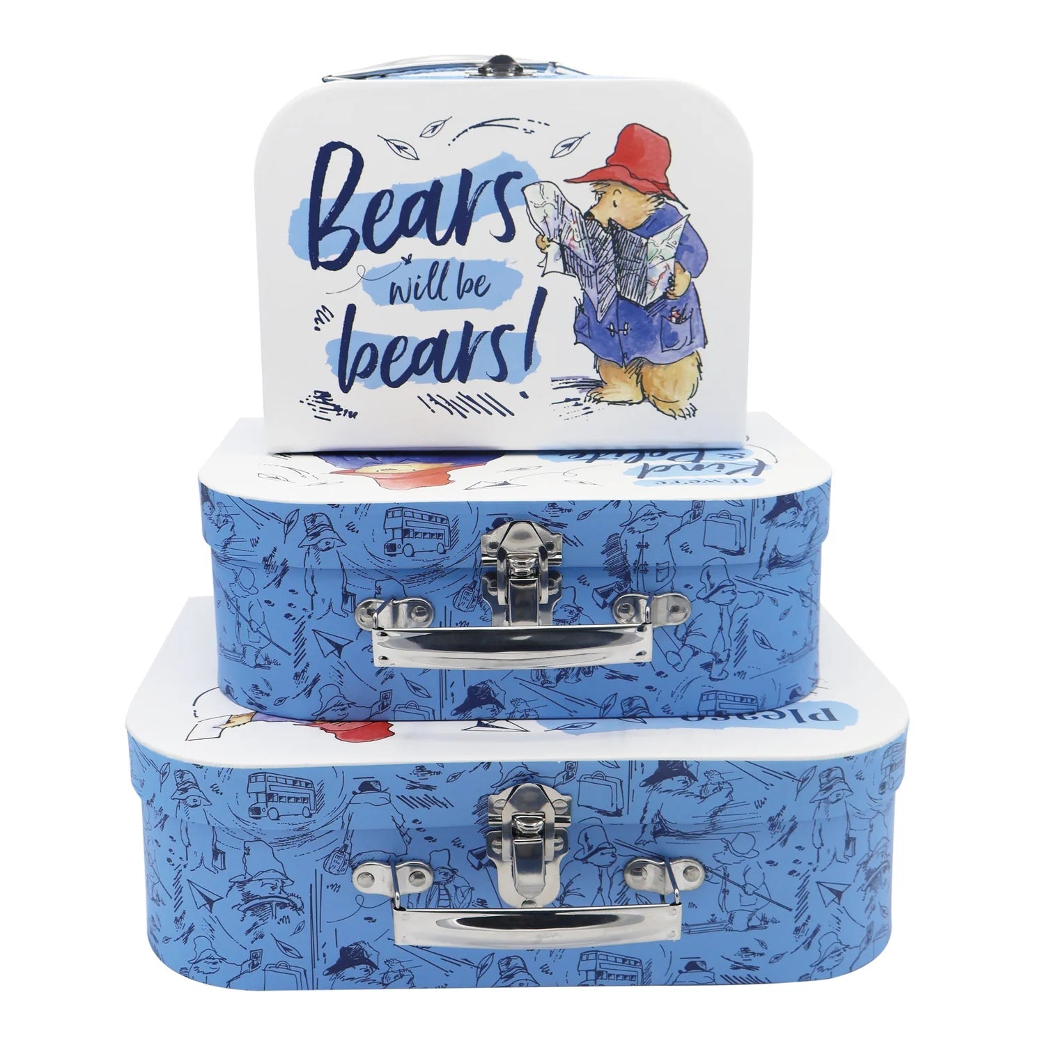 Paddington Carry Case Triple Set - Toy Storage - Pure Apotheca