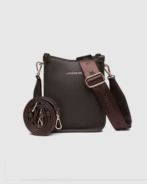 Parker Phone Crossbody Bag Chocolate - Pure Apotheca