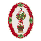 PARTRIDGE IN A PEAR TREE OVAL SERVING PLATTER - Pure Apotheca