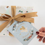 Peace Love & Joy Herald Angel Christmas Card - Pure Apotheca
