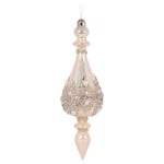 PEARL BEADED JEWEL ROUND FINIAL - Pure Apotheca