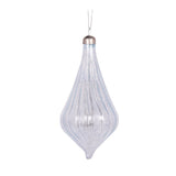 PEARL BLUE SWIRL LONG DROP BAUBLE - Pure Apotheca