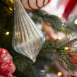 PEARL BLUE SWIRL LONG DROP BAUBLE - Pure Apotheca