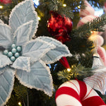 PEARL BLUE SWIRL TEAR DROP BAUBLE - Pure Apotheca