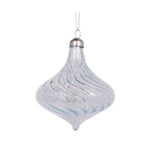PEARL BLUE SWIRL TEAR DROP BAUBLE - Pure Apotheca