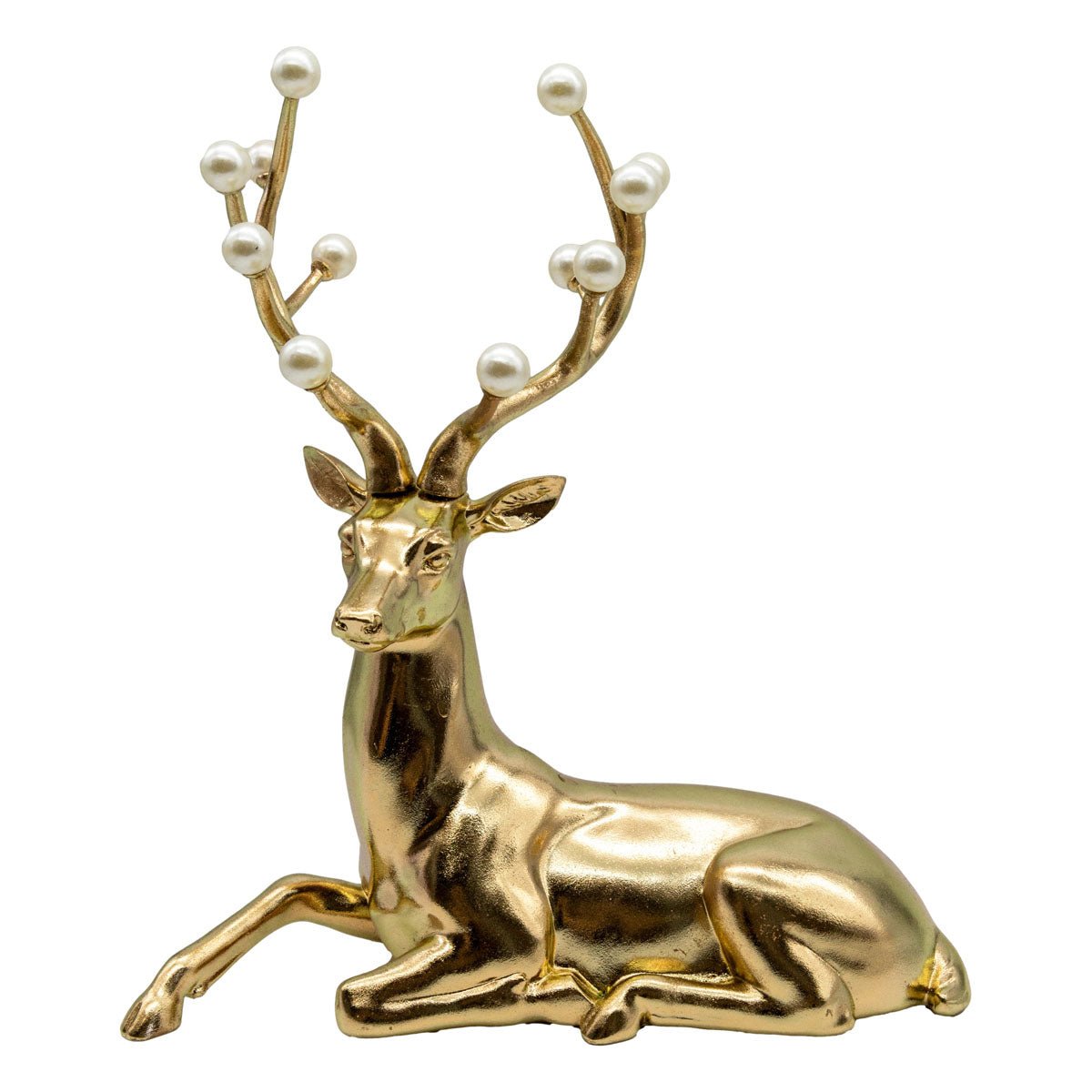 PEARL GOLD SITTING DEER - Pure Apotheca