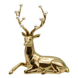 PEARL GOLD SITTING DEER - Pure Apotheca