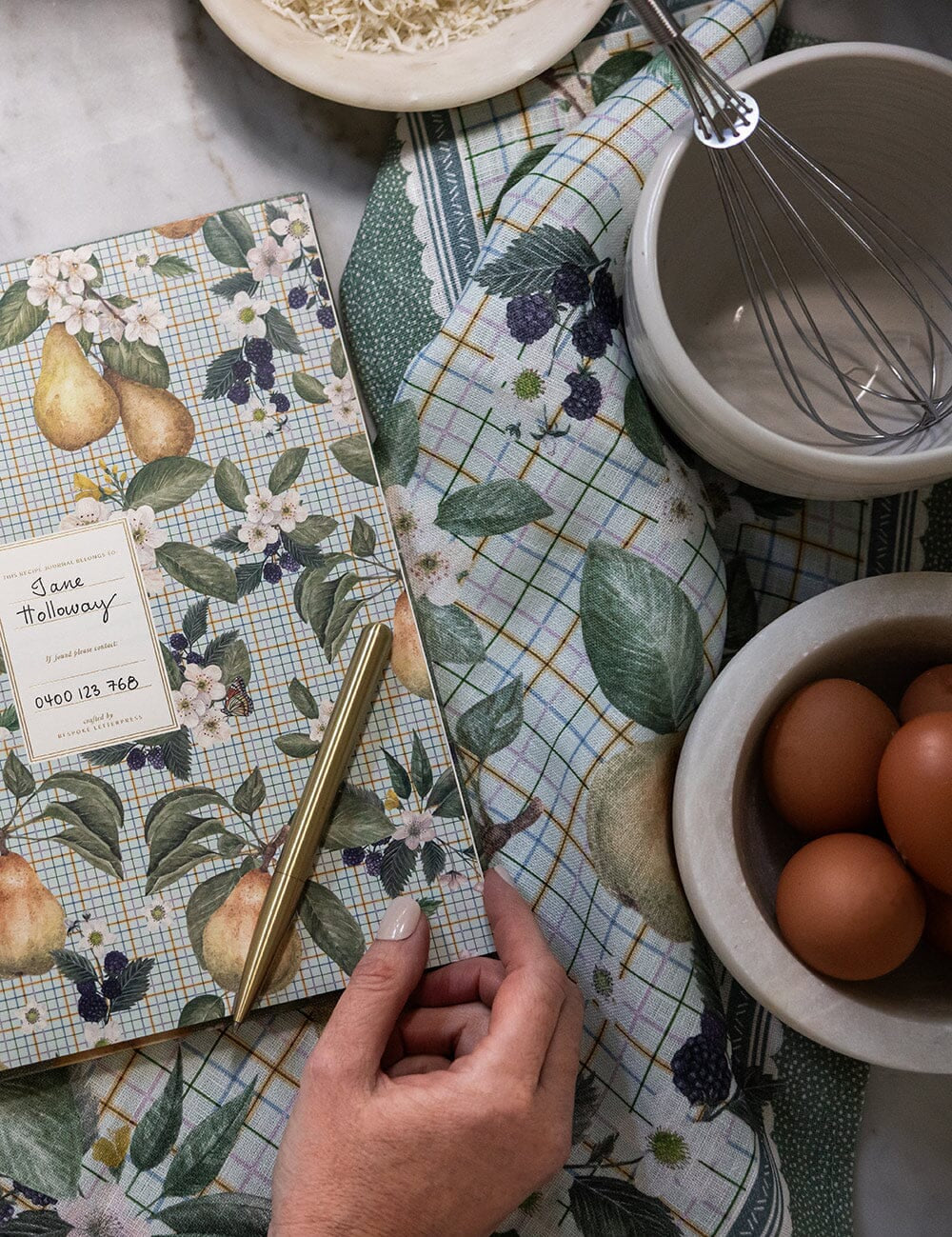 Pears Linen Tea Towel - Pure Apotheca