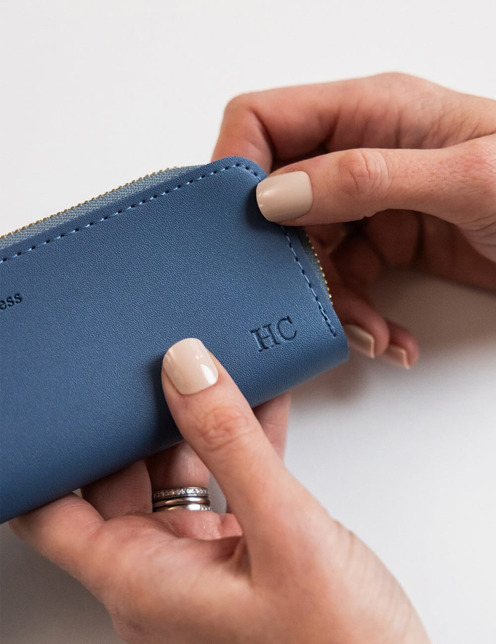 Pencil Case Slim - Denim Blue - Pure Apotheca