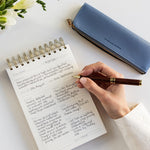 Pencil Case Slim - Denim Blue - Pure Apotheca