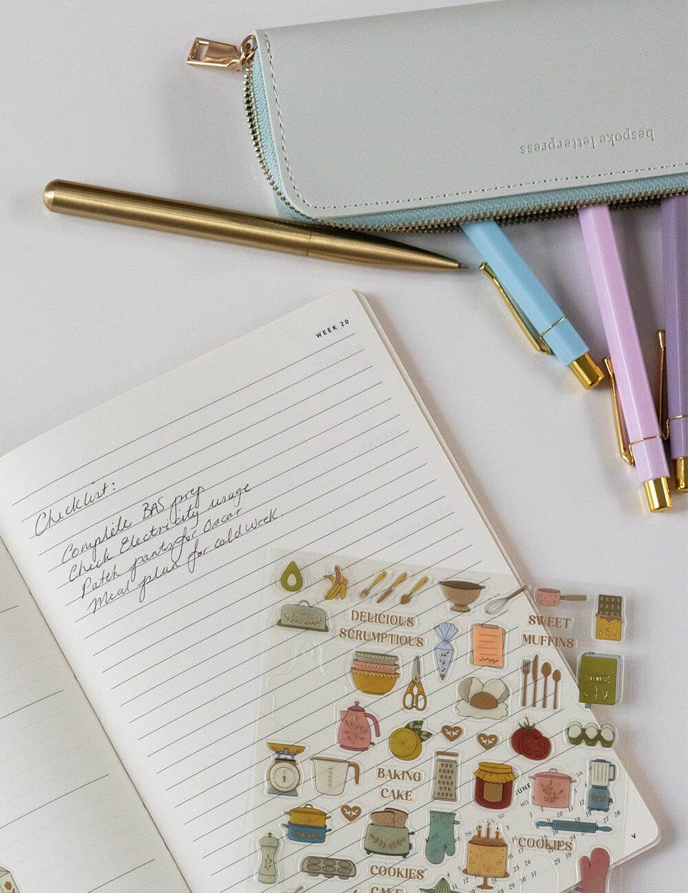 Pencil Case Slim - Dusk - Pure Apotheca