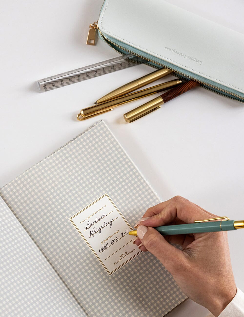 Pencil Case Slim - Dusk - Pure Apotheca