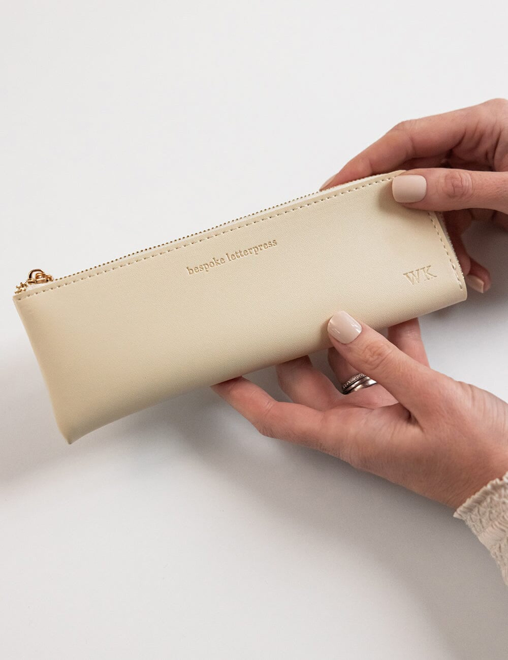 Pencil Case Slim - Ivory - Pure Apotheca