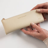 Pencil Case Slim - Ivory - Pure Apotheca