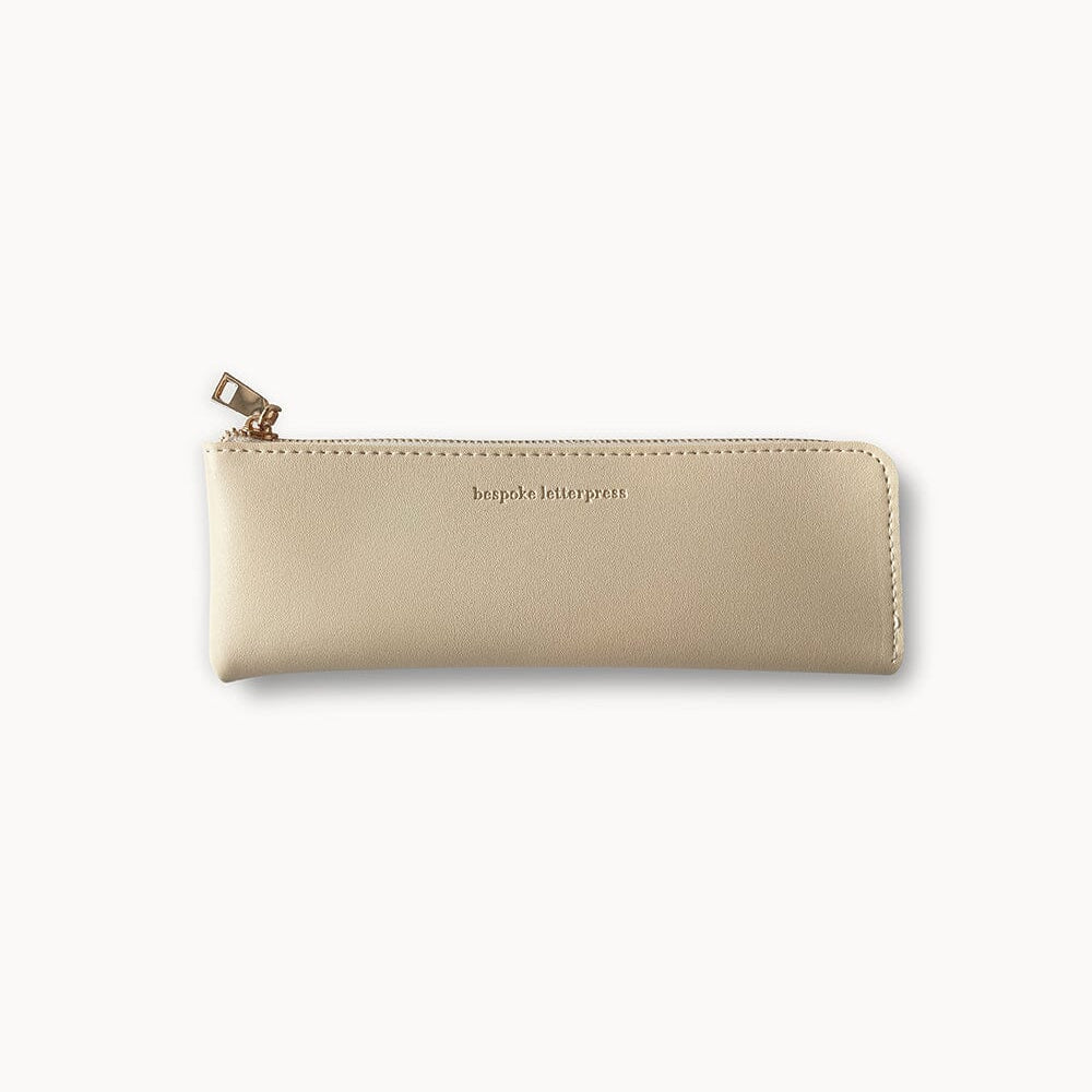Pencil Case Slim - Ivory - Pure Apotheca