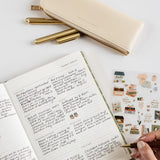 Pencil Case Slim - Ivory - Pure Apotheca