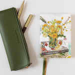 Pencil Case Slim Olive - Pure Apotheca