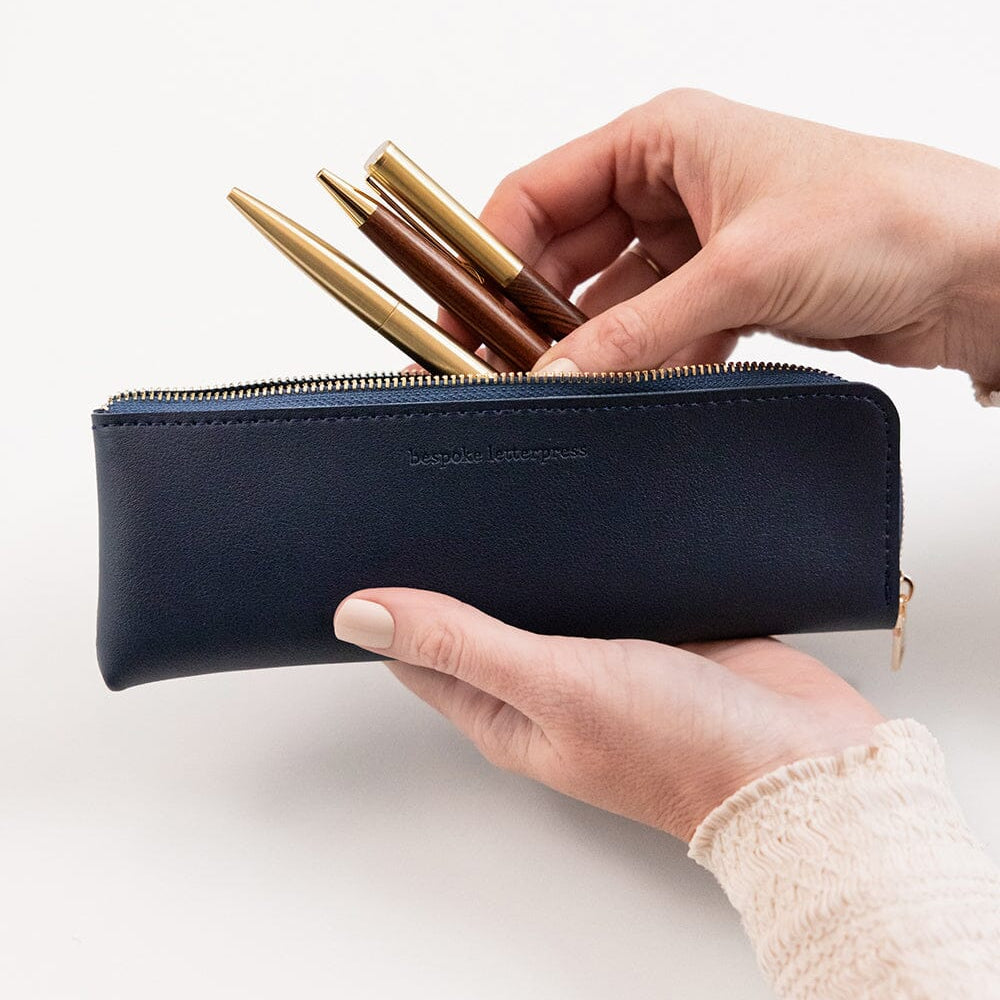 Pencil Case Slim - Royal Blue - Pure Apotheca