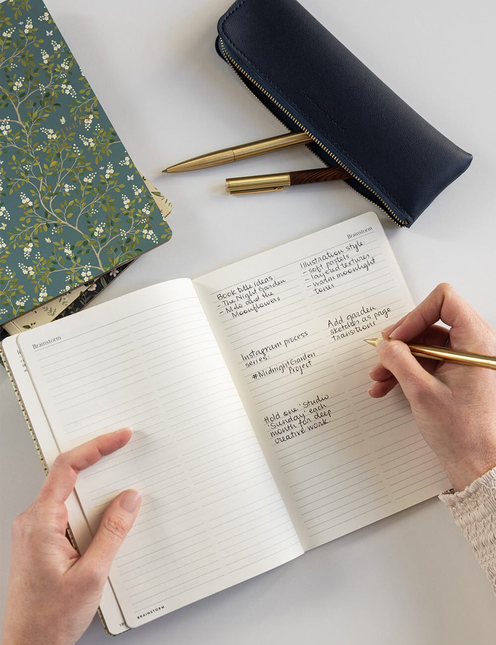 Pencil Case Slim - Royal Blue - Pure Apotheca