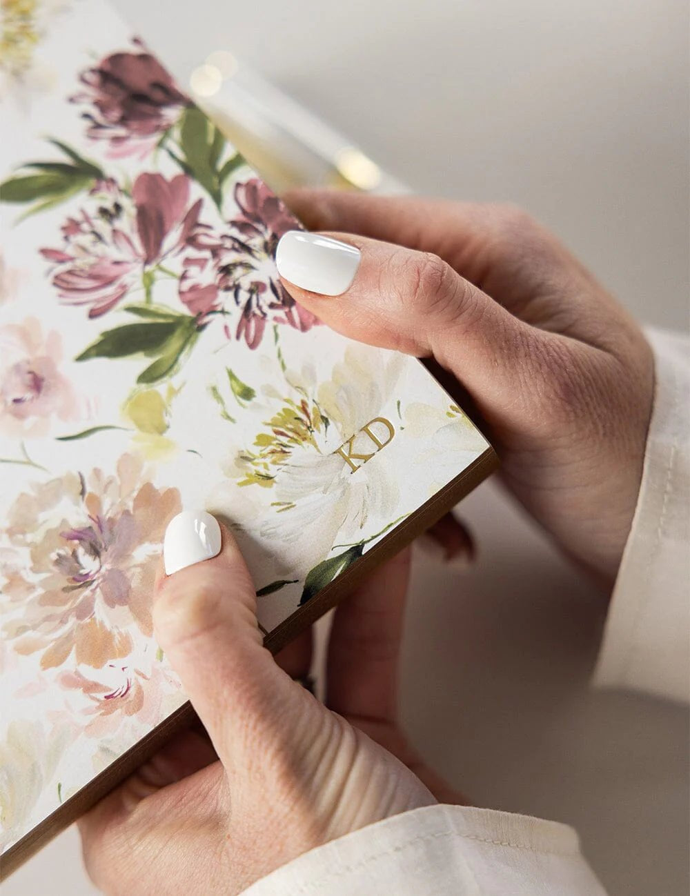 Peony Notepad Jotter - Pure Apotheca