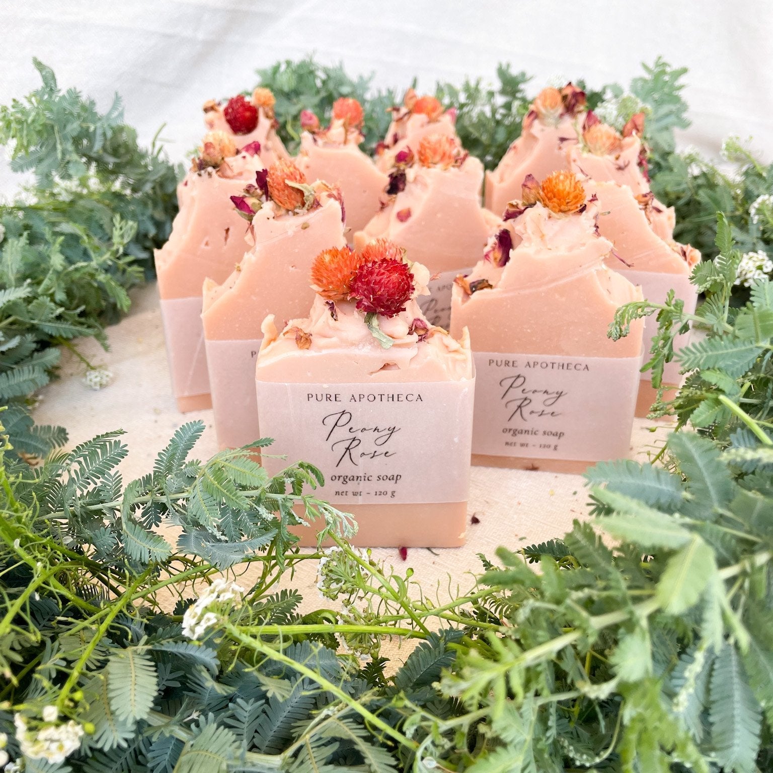 Peony Rose Soap Bar - Pure Apotheca