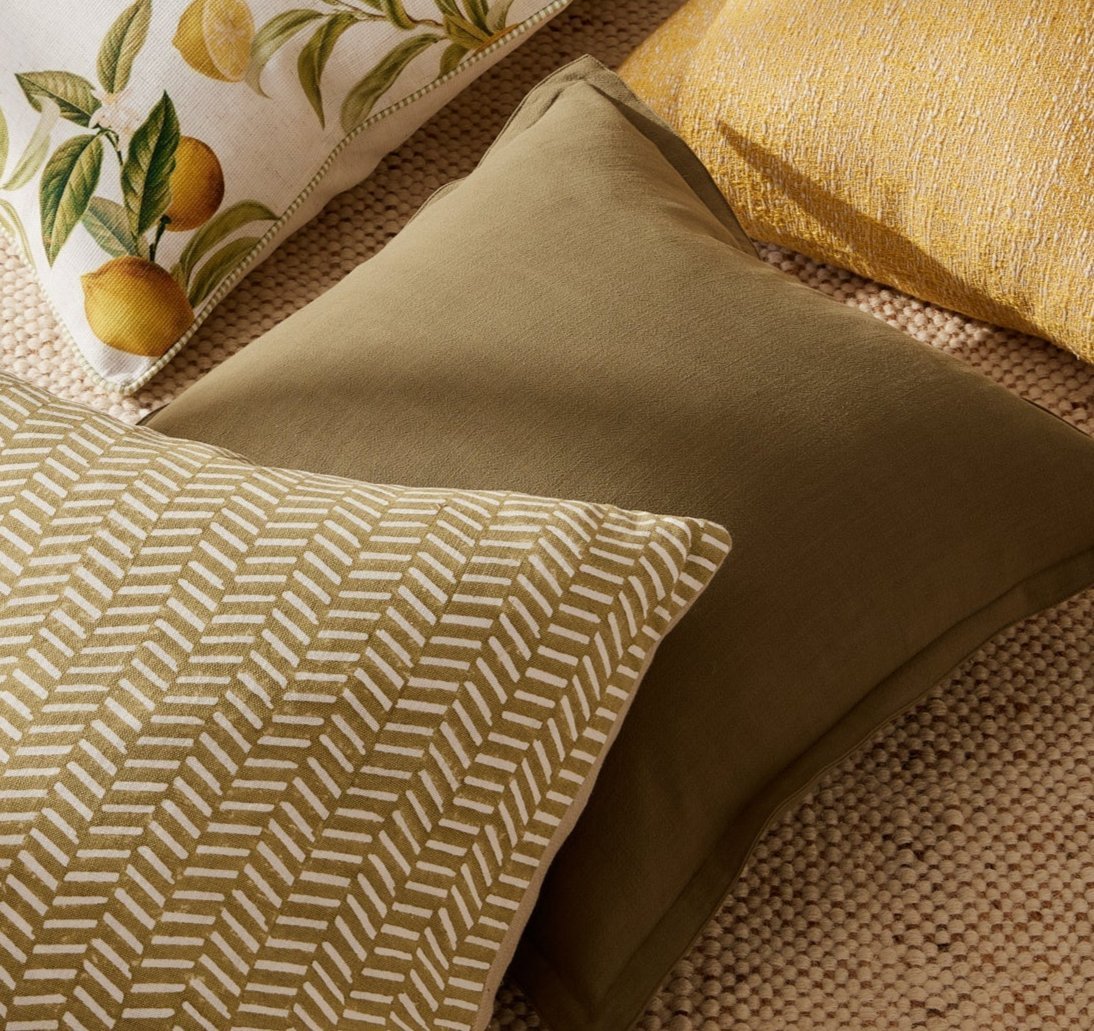 Perry Fern Green Cushion 50cm - Pure Apotheca