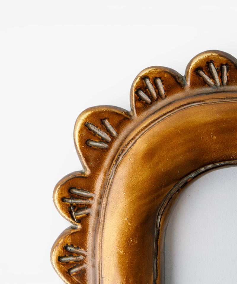 Petal Burnished Photoframe 4x4” - Pure Apotheca